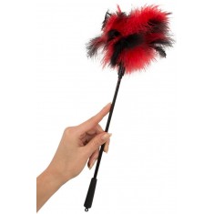 Feather Tickler red/white