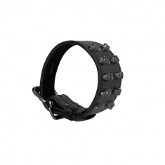 Bracelet with Skulls - Black