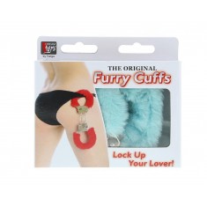DREAM TOYS HANDCUFFS WITH PLUSH BLUE