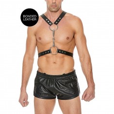 Men's Harness With Metal Bit - One Size
